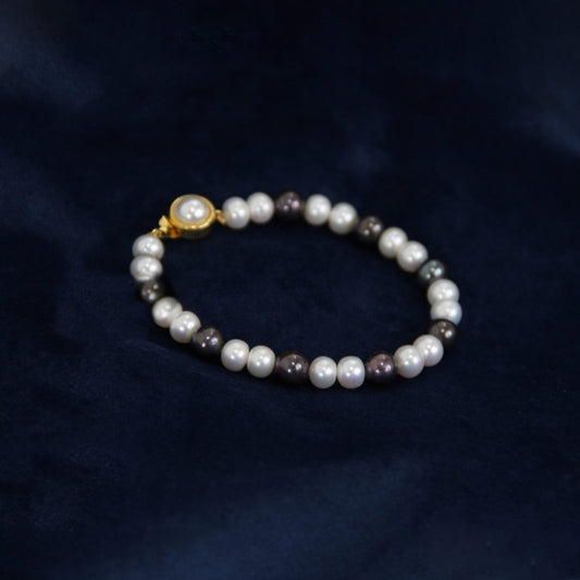 "Affordable pearl bracelet offering elegance and quality at a budget-friendly price"