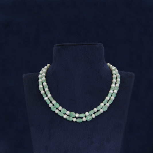 "Affordable pearl maala for online shopping, perfect for weddings and daily wear"