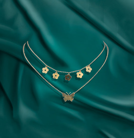 "Custom-made 18kt Gold Necklace for women, personalized to match individual style with high-quality gold for a unique and elegant look."