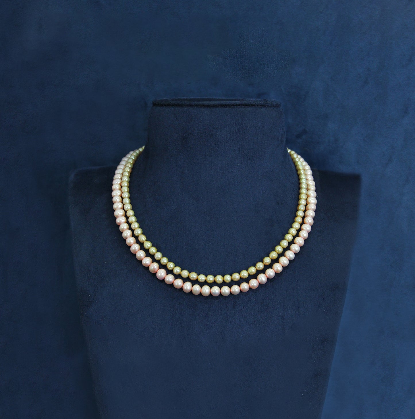 "South Sea pearl maala with large, lustrous pearls for luxury events"